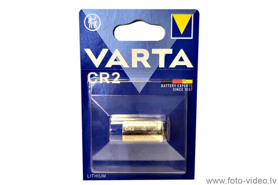 CR2, 3V litija baterija Varta